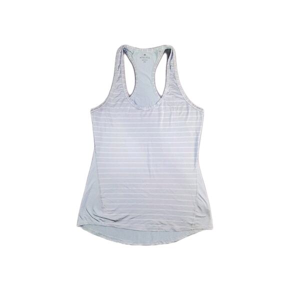 Athleta Tops - Athleta Size XS Women's Gray Athletic Sleeveless Stretch Tank Top Activewear Za3